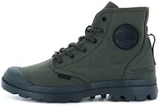 Palladium Unisex Pampa HI HTG Supply Sneaker, Olive Night, 8 UK