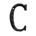 House Letter, 5 Inch High Cast Iron Home Address Letter, Perfect Matching the 5.5 Inch Cast Iron House Numbers (C)
