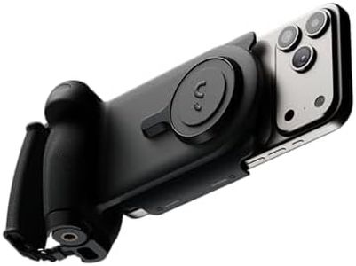 ShiftCam ProGrip Starter Kit - DSLR Style Mobile Battery Grip - Wireless Shutter Button - Built in Powerbank - Qi Wireless Charging - Freestanding Dock - Tripod Mount - Works with Android and iPhone