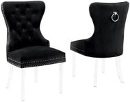Furniture Dining Chairs, Black