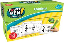 Teacher Created Resources Power Pen Learning Cards: Fractions (6463)