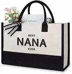 TOPDesign Embroidery Canvas Tote Ba