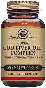 Solgar Super Cod Liver Oil Complex Cápsulas blandas - Envase de 60