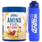 Applied Nutrition Bundle Amino Fuel 390g + Lifestyle Water Bottle 1000ml - Amino Acids Supplement, EAA Essential Amino Acids Powder, Muscle Fuel & Recovery (Fruit Salad)