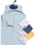 Evolur buybuy Baby AstroNap 6 pc Gift Set - Hooded Towel & 5pc Wash Cloths