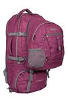 Mountain Warehouse Traveller 60L 20L Backpack Purple Women's Fit