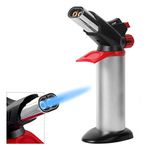 zhart Portable Refillable Gas Torch Gun with Ignition Switch, Used AS, Burner, Lighter, Flamethrower, Soldering Tool