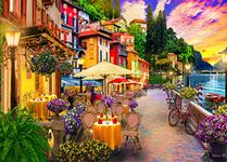 Lake Como Jigsaw Puzzles for Adults 1000 Pieces Italy Landscape Jigsaw Puzzles for Adults Gifts