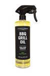 CARON & DOUCET - BBQ Grill Cleaner Oil | 100% Plant-Based & Vegan | Best for Cleaning Barbeque Grills & Grates | Use with Wooden Scrapers, Brushes, Accessories & Tools | Great Gift for Dad! (16oz)