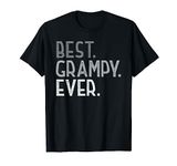 Best Grampy Ever Shirt Gifts from Grandchildren Cute Grampy T-Shirt