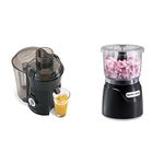 Hamilton Beach Juicer Machine + Hamilton Beach Electric Vegetable Chopper & Mini Food Processor (350W)