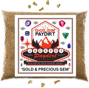 Jackpot Gold & Precious Gem Paydirt Gold Panning Pay Dirt Bag – Gold Prospecting Concentrate