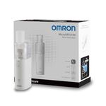 OMRON MicroAir U100 Portable Mesh Nebuliser - Silent, Handheld Electric Nebuliser Machine for Both Adults and Children to Treat Respiratory Conditions.