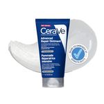 CeraVe Advanced Repair Ointment, Multi-Purpose Relief for Very Dry Chapped Skin, Face, Body & Lips With 3 Essential Ceramides, Petrolatum, Hyaluronic Acid, Dermatologist Developed, 50ml