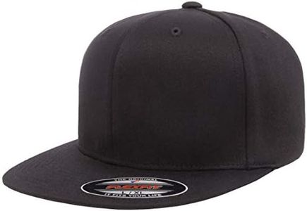 Flexfit Men's On Field Pro-Baseball Cap, Black, Large-X-Large