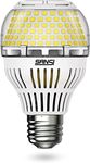 SANSI 150W Equivalent A19 LED Light Bulb, 2500 Lumens Dimmable LED Bulb with Ceramic Technology, 5000K Daylight E26 Base, 25,000-Hour Lifetime, Efficient, Safe, 17W Power Energy Saving for Home Garage