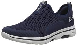 Skechers GO Walk 5 - DOWNDRAFT Mens Walking Shoes UK 10 Navy Blue