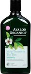 Avalon Organics Scalp Treatment Tea Tree Shampoo by Avalon for Unisex - 11 oz Shampoo