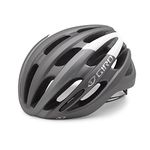 Giro Unisex Foray Road Cycling Helmet, Matt Titanium/White, Large 59-63 cm UK