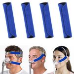 CPAP Strap Cover CPAP Mask Cushion Pads 4 Pack CPAP Headgear Strap Cover Soft Comfort Face Pads for Reducing Cheek Red Marks Indentation