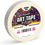 TSSART White Art Tape Medium Tack -