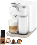Nespresso Gran Lattissima Coffee Machine by De'Longhi for Original Coffee Pods, Latte, Cappuccino, Integrated Milk Frother, Starter Capsule Set Included, EN640.W, White