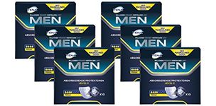 TENA for Men Level 2 – Insoles for Men with Light to Medium – Bladder Control Formula – Pack of 6 x Pack of 10)