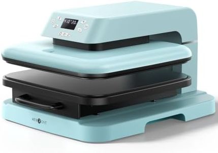 HTVRONT Auto Heat Press Machine for T Shirts with Auto Release, 15X15