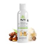 Groom My Pet Leave in Conditioner-200ml | for Pet Dog & Cat | Soft Silky & Shiny Coat | Enriched with Jojoba Oil & Shea Butter | 100% Organic | No Need to Rinse