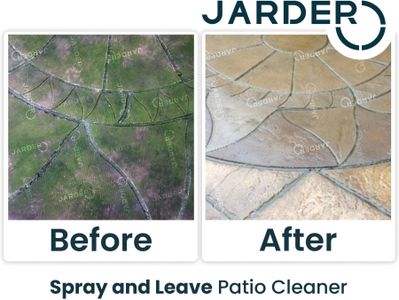 Jarder Spray & Leave Patio Cleaner 20L – Green Mould & Algae Remover