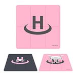 VCUTECH Drone Landing Pad 25 inch(65cm) for DJI Mavic 3 | Mavic Air 2/2S | Mavic Mini 2/1/SE | Mavic 2 Pro/Zoom | DJI FPV | DJI Phantom | Drone Accessories(Pink)