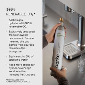 Aarke Carbonator 3 Sparkling Water Maker – Stainless Steel