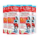 AIMIL K.G. Tone Forte Syrup - 100ml (Pack of 4) | Herbal Syrup for Natural Kids Growth and Immunity | For Healthy Development of Teeth, Bones and Muscles | Ayurvedic Formula for Gripes & Colics