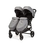 Ickle Bubba Venus Prime Double Stroller - Space Grey