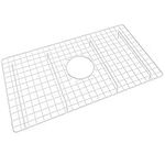 Rohl WSGUM3018WH Wire Sink Grids, White