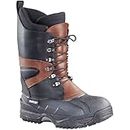Baffin Men's APEX Snow Boots | Polar Rated Waterproof Insulated Tall Cold Weather Boots w/Leather Upper | Snowshoe Compatible, Black/Bark, 9