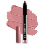 FACES CANADA Ultime Pro HD Intense Matte Lipstick + Primer - Tease (Nude), 1.4g | 9HR Long Stay | Flawless HD Matte Finish | Intense Color | Lightweight | Smooth Glide | Primer Infused