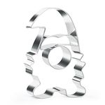 KAISHANE Gnome Cookie Cutters Shapes for Baking Stainless Steel 3D Christmas Cookie Cutter for Holiday