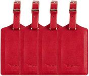 Travelambo 4 Pack Leather Luggage T