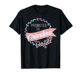 Promoted to Grandma Tshirt New Grandmother Shirt Gift