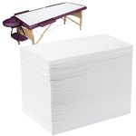 Disposable Bed Sheets, 100 Pieces Disposable Massage Spa Sheets, Soft Non-Woven Fabric Massage Table Bed Sheet Protective Duvets for Beauty Salon, Spa, Massage, Hotels, Beautician, 180 x 80 cm