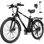 HITWAY Electric Bike for Adults, 26" Ebike with 250W Motor, Electric Bicycle with 36V 14AH Removable Battery, City Commuter,7-Speed Mountain Bike