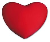 Red : DeluxeComfort HSP-001-10 Heart Shaped Valentine Pillow, Red