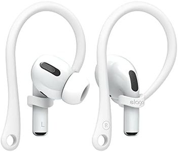 elago Ear Hooks Compatible with AirPods Pro 2, Compatible with AirPods Pro 1, Compatible with AirPods 3 & 2 & 1 [US Patent Registered] (White)