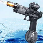 Electric Water Gun with Muzzle Flas