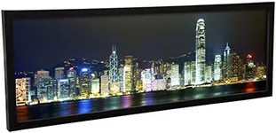 Neil Enterprises Inc. Black Panoramic 24" x 8" Picture Frame - Pack of 12