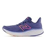 New Balance Women's Fresh Foam X 1080 V12 Running Shoe, Night Sky/Vibrant Orange/Vibrant Pink, 10