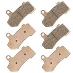 3 Sets Front Rear Brake Pads Sintered for Harley Davidson Road King Road Glide Street Glide Electra Glide 2008-2020 Ultra Limited 2014-2020 Street Rod Night Rod V-Rod Tri Glide