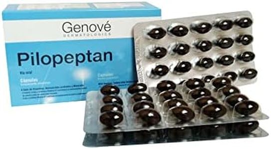 Genové 3 Pack Pilopeptan 60 Capsules - Oral Treatment to Stop Hair Loss - Hair Regrowth Treatment For Women and Men - Spain