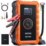 AstroAI S8Air Jump Starter and Tyre Inflator Power Pack, 1500A Car Battery Booster Jump Starter Power Pack (6.0L Petrol/3.0L Diesel) with 150PSI Air Compressor Auto-off Cordless Tyre Inflator